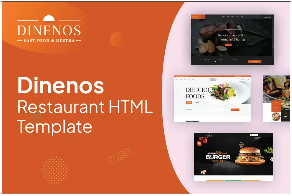 Giao diện Dinenos Restaurant Html Template